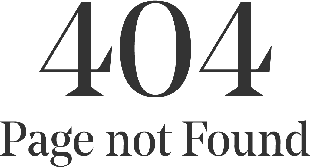404 Page - Not Found