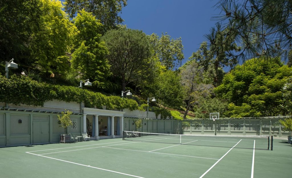 $60 Million Beverly Hills Estate With a Jaw-Dropping Tennis Court