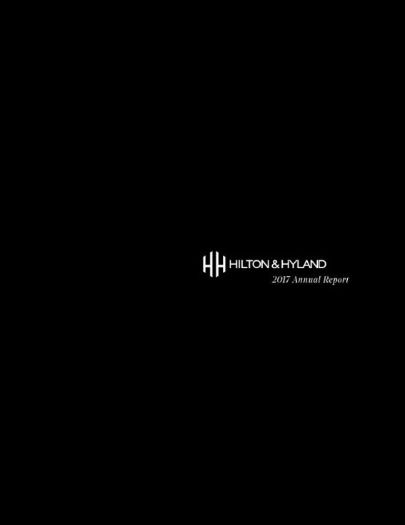 Hilton & Hyland Annual 2017 Report 